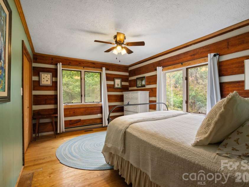 1061 Indian Trail Road, Mars Hill, NC 28754.  MLS# CAR4417141, YatesRealty ID 48665. Main house bedroom 2