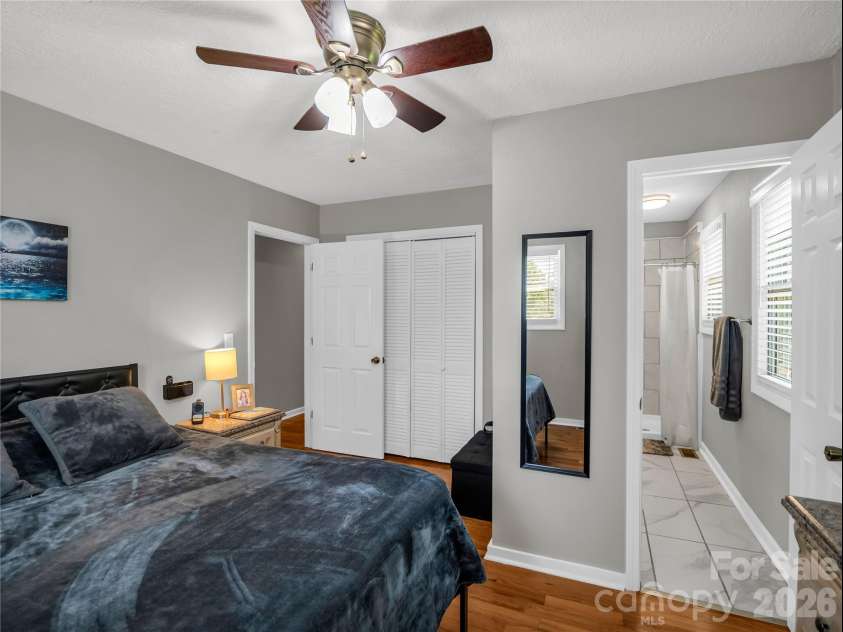 252 Old Sunshine Road, Bostic, NC 28018.  MLS# CAR4421030, YatesRealty ID 48668. Primary Bedroom