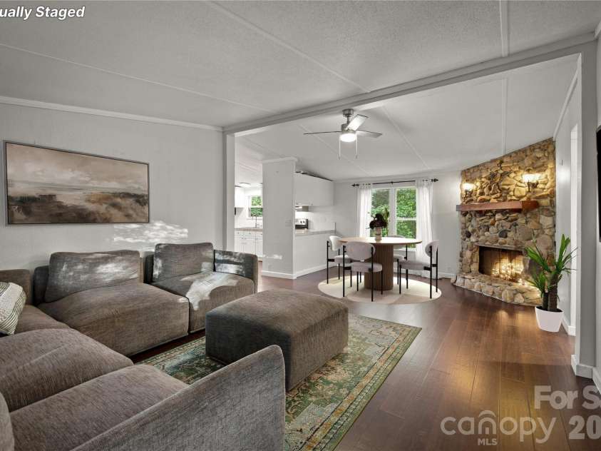 2414 Conley Bumgarner Road, Morganton, NC 28655.  MLS# CAR4420360, YatesRealty ID 48675. *virtually staged*