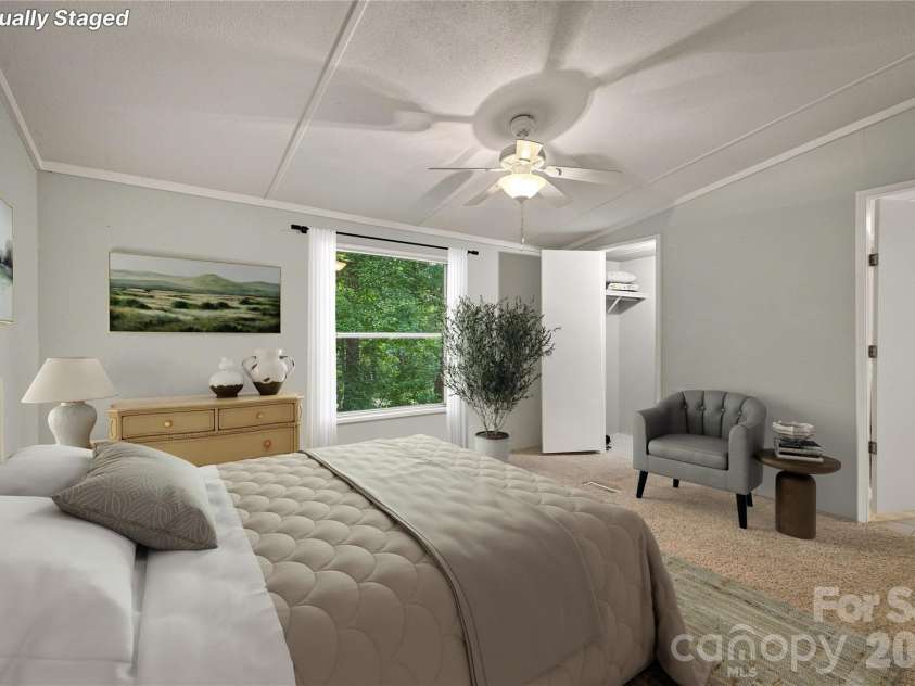 2414 Conley Bumgarner Road, Morganton, NC 28655.  MLS# CAR4420360, YatesRealty ID 48675. *virtually staged*