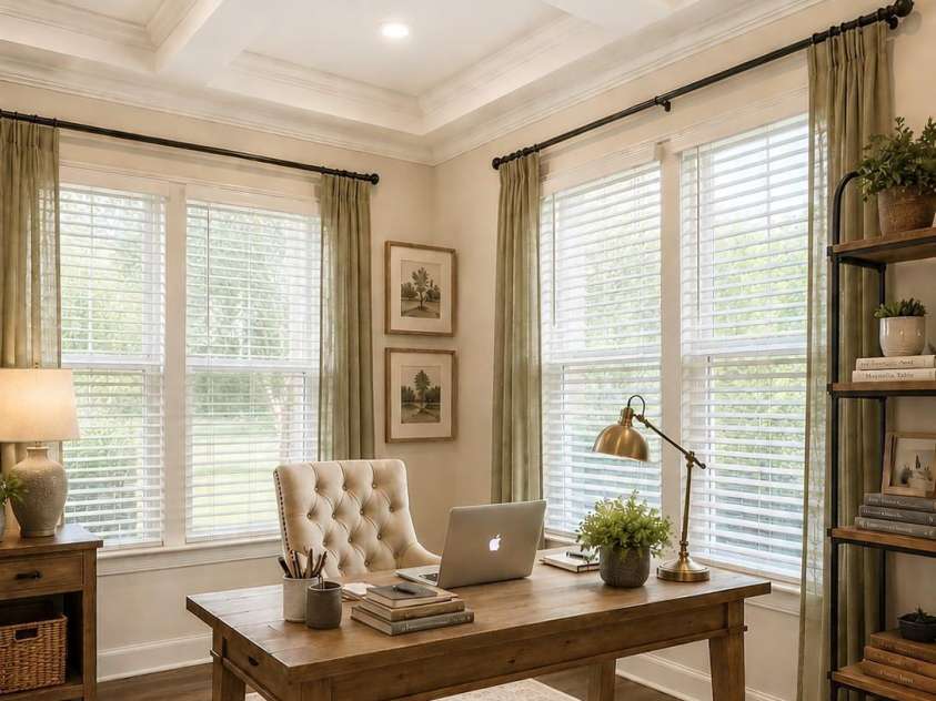 812 19th Street, Charlotte, NC 28205.  MLS# CAR4415955, YatesRealty ID 48692. Study/Home office (Virtually Staged)