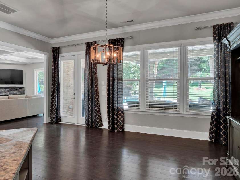 15956 Reynolds Drive, Indian Land, SC 29707.  MLS# CAR4416338, YatesRealty ID 48699. Breakfast room