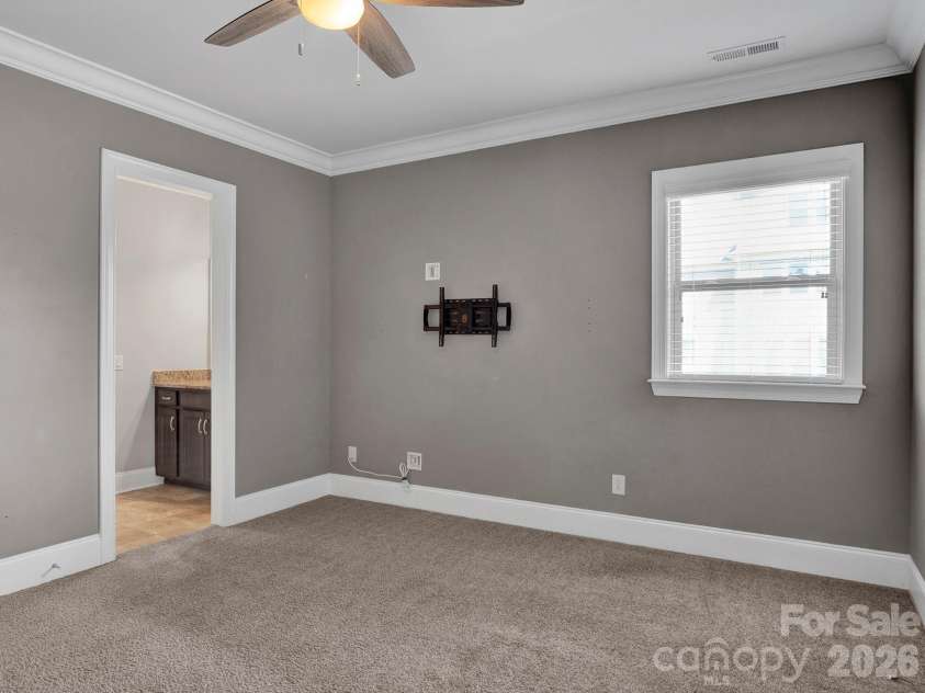 15956 Reynolds Drive, Indian Land, SC 29707.  MLS# CAR4416338, YatesRealty ID 48699. Secondary bedroom #3 shared ensuite bath with #2