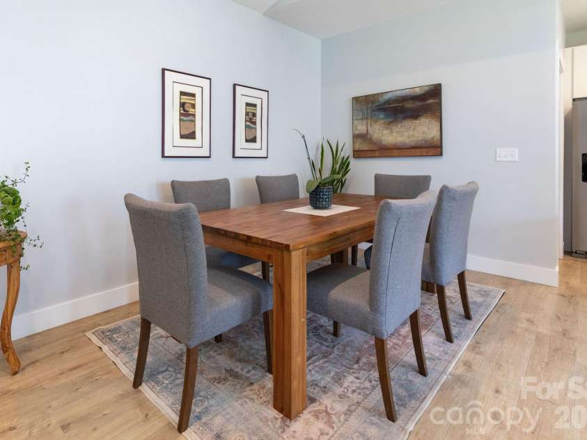 206 Padgettown Road, Black Mountain, NC 28711.  MLS# CAR4421314, YatesRealty ID 48707. Dining Area