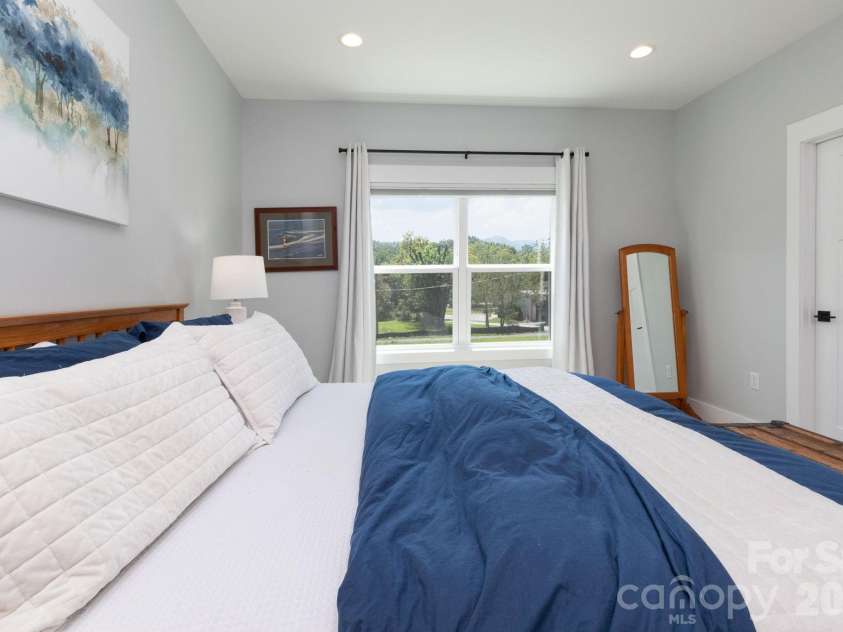 206 Padgettown Road, Black Mountain, NC 28711.  MLS# CAR4421314, YatesRealty ID 48707. Primary Bedroom - Mountain Views!