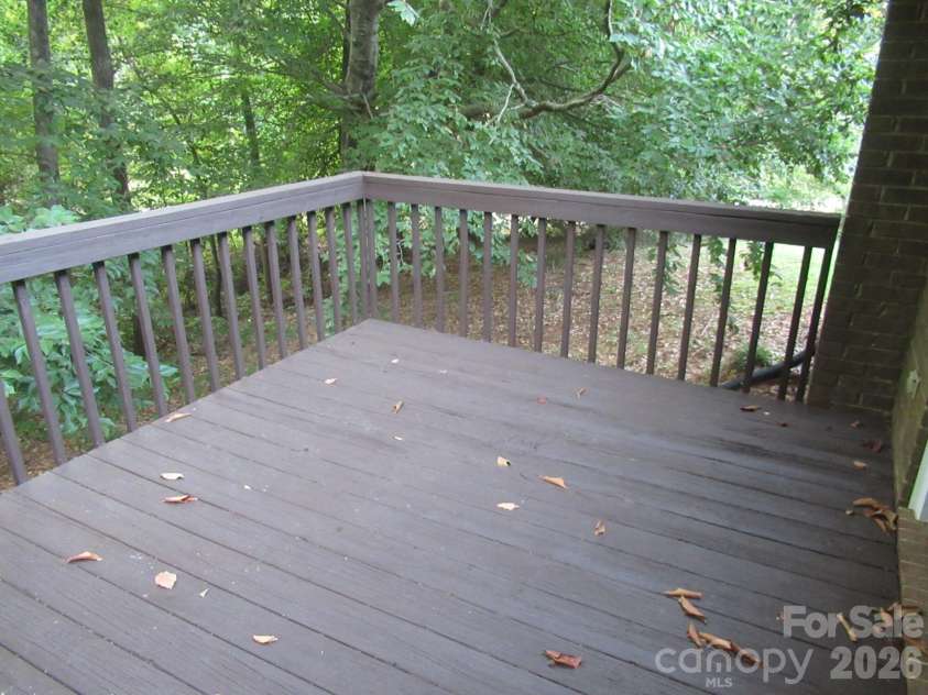 1809 Industrial Park Road, Lincolnton, NC 28092.  MLS# CAR4420946, YatesRealty ID 48713. Rear Deck