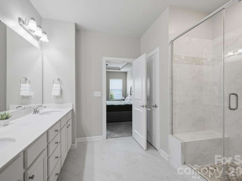 5281 Turtle Creek Drive, Denver, NC 28037.  MLS# CAR4415727, YatesRealty ID 48730. Primary bathroom