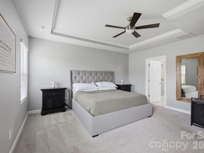 5281 Turtle Creek Drive, Denver, NC 28037.  MLS# CAR4415727, YatesRealty ID 48730. Primary bedroom