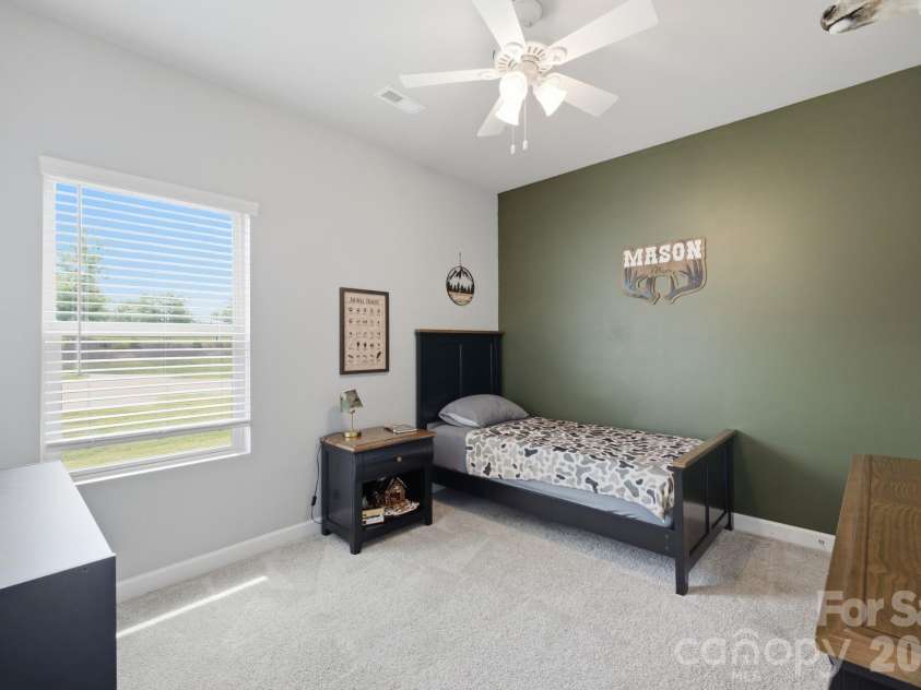 5281 Turtle Creek Drive, Denver, NC 28037.  MLS# CAR4415727, YatesRealty ID 48730. Third bedroom