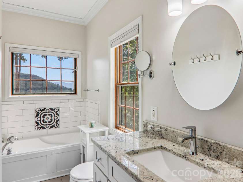 16 Hobe Crest, Hendersonville, NC 28792.  MLS# CAR4420313, YatesRealty ID 48745. Primary En-suite updated