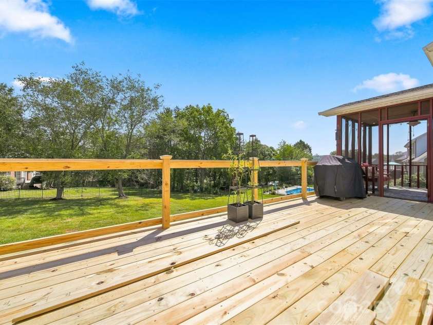4948 Betty Drive, Hickory, NC 28601.  MLS# CAR4419644, YatesRealty ID 48758. New deck is now completed.