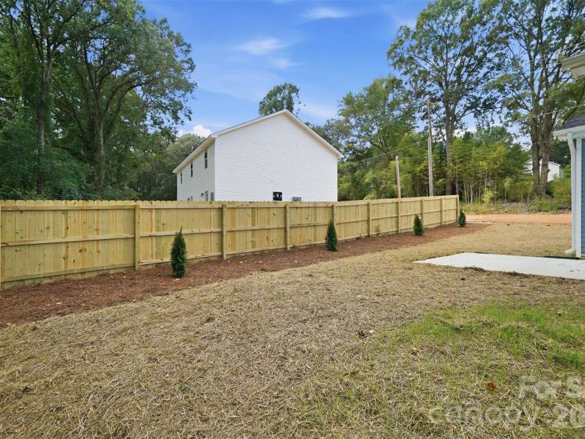 101 Swink Street, Concord, NC 28027.  MLS# CAR4420654, YatesRealty ID 48760. Backyard