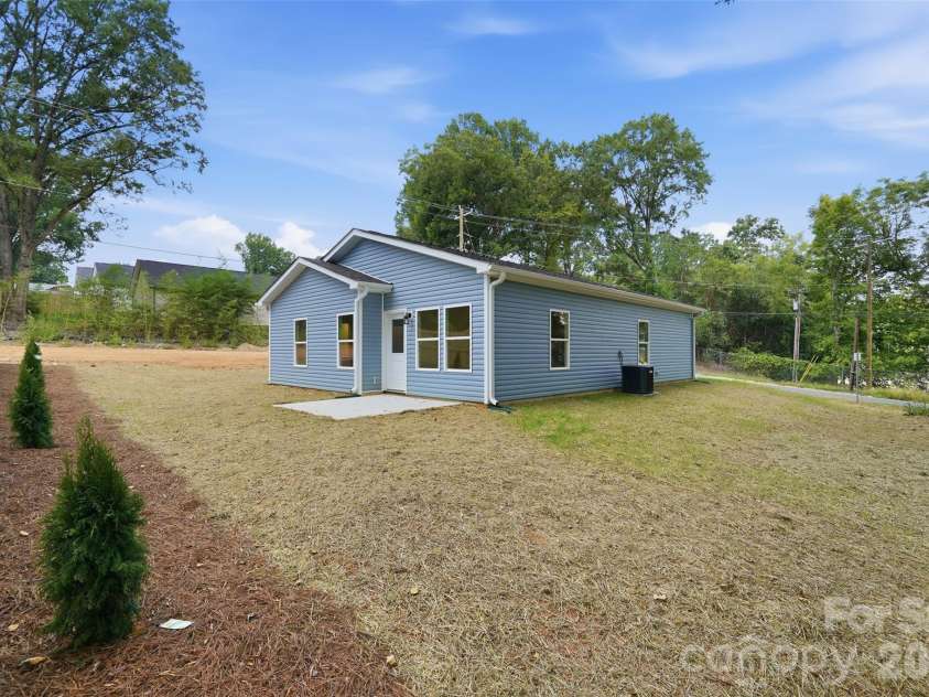 101 Swink Street, Concord, NC 28027.  MLS# CAR4420654, YatesRealty ID 48760. Backyard