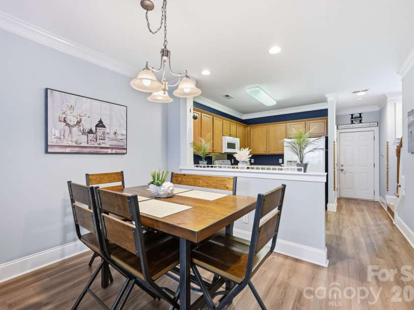 5962 Village Drive, Concord, NC 28027.  MLS# CAR4417673, YatesRealty ID 48771. Dining Area