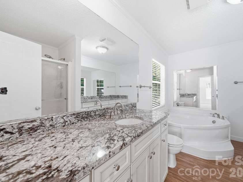 2006 Waxhaw Highway, Monroe, NC 28112.  MLS# CAR4419385, YatesRealty ID 48777. Master bath