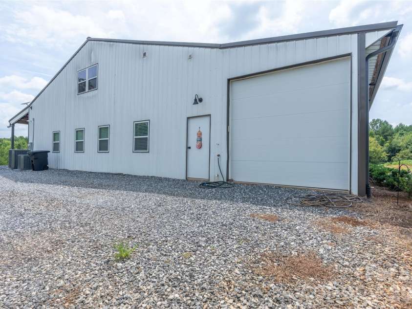 4013 NC Hwy 18 Highway, Vale, NC 28090.  MLS# CAR4417782, YatesRealty ID 48781. Barndo-Back Side