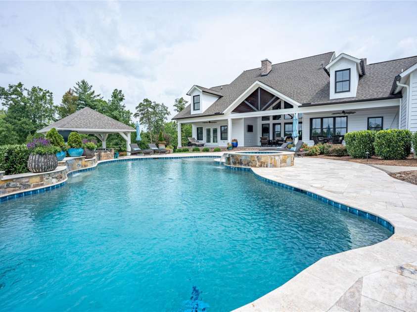 4013 NC Hwy 18 Highway, Vale, NC 28090.  MLS# CAR4417782, YatesRealty ID 48781. Heated Pool