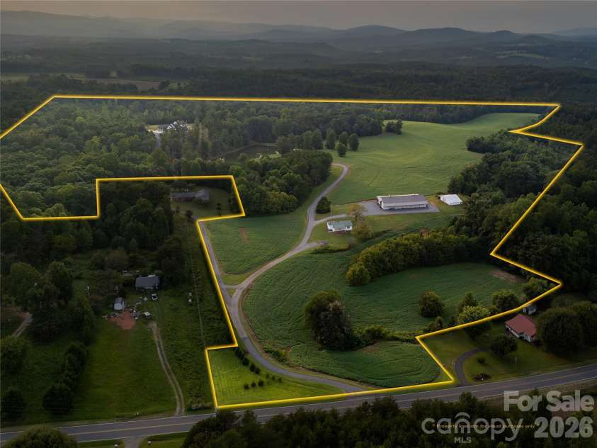 4013 NC Hwy 18 Highway, Vale, NC 28090.  MLS# CAR4417782, YatesRealty ID 48781. Propery Outline