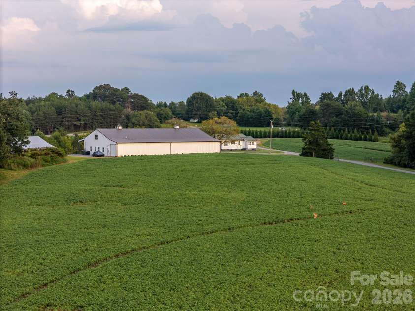 4013 NC Hwy 18 Highway, Vale, NC 28090.  MLS# CAR4417782, YatesRealty ID 48781. Soybean Fields