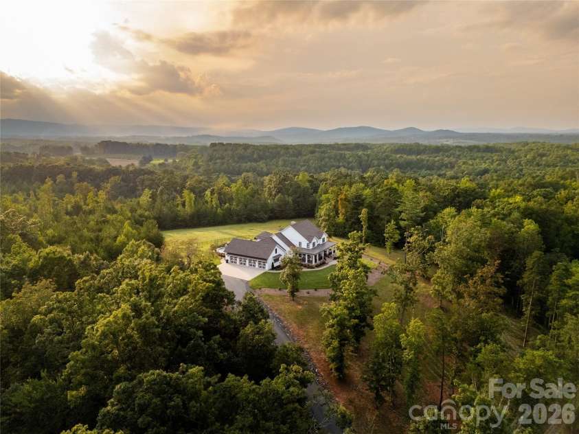 4013 NC Hwy 18 Highway, Vale, NC 28090.  MLS# CAR4417782, YatesRealty ID 48781. Sunset Views