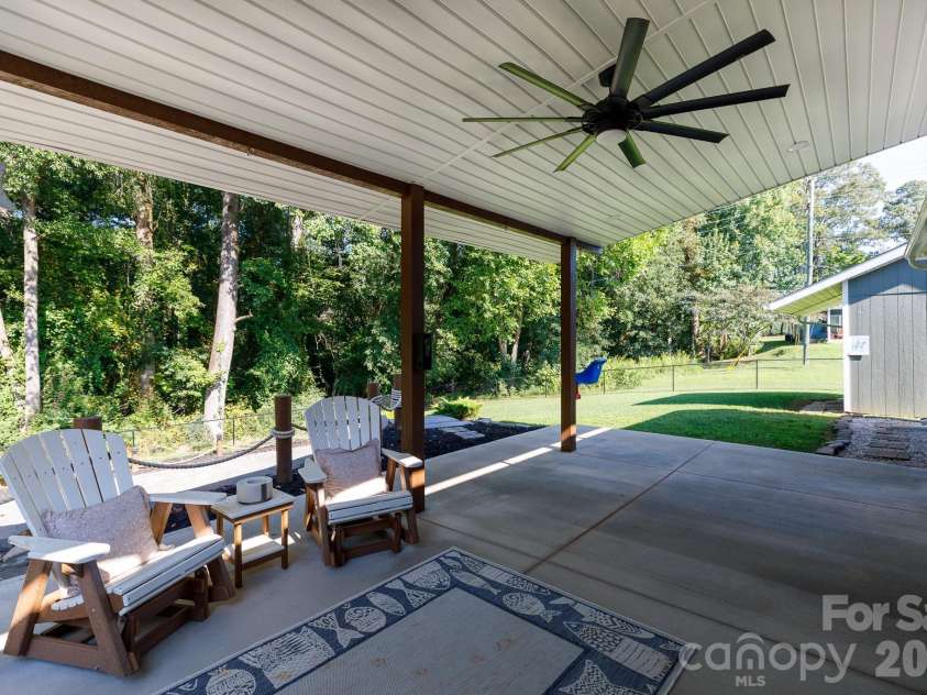 119 Fairmont Street, Clover, SC 29710.  MLS# CAR4418451, YatesRealty ID 48785. Pergola Area