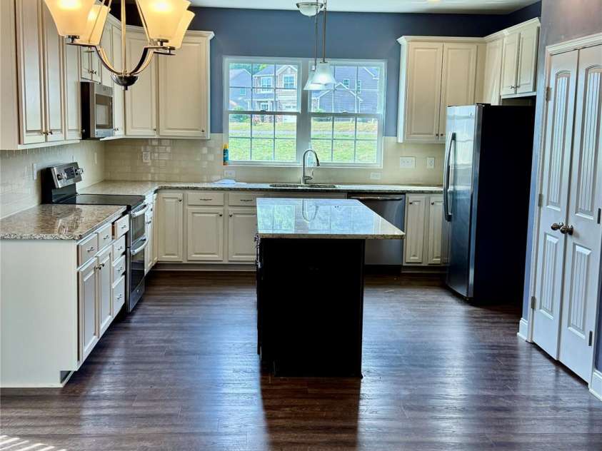 4048 Avis Way, Monroe, NC 28110.  MLS# CAR4253447, YatesRealty ID 488. Kitchen