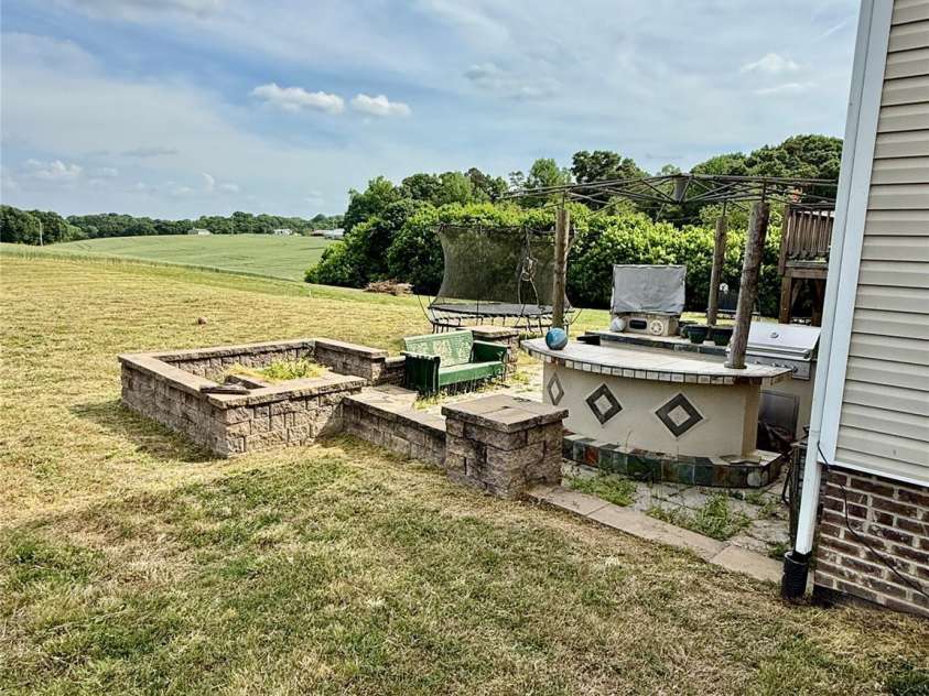 4048 Avis Way, Monroe, NC 28110.  MLS# CAR4253447, YatesRealty ID 488. Outdoor entertainment area 