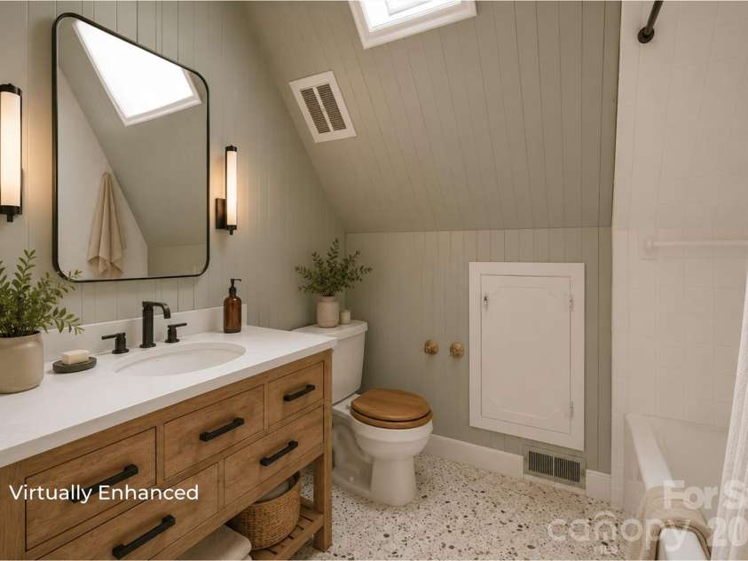 131 Baywatch Drive, Mooresville, NC 28117.  MLS# CAR4420132, YatesRealty ID 48806. Virtually enhanced primary bathroom