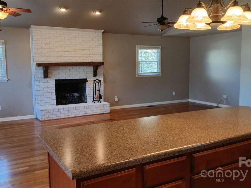 309 Rodoret Street, Valdese, NC 28690.  MLS# CAR4194557, YatesRealty ID 4882. Open Kitchen Living