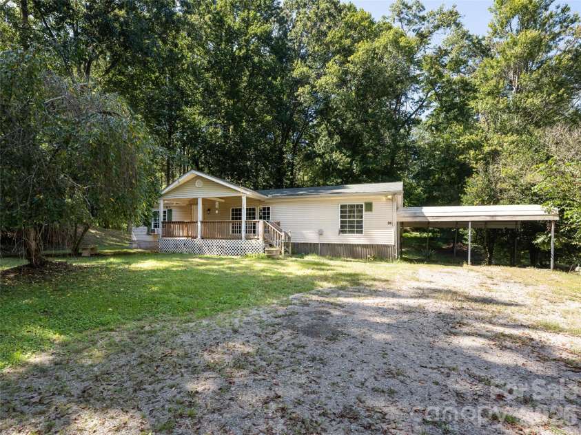 26 Audrey Lane, Asheville, NC 28806.  MLS# CAR4421510, YatesRealty ID 48827. Peaceful wooded setting
