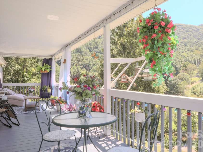 76 Patriot Drive, Waynesville, NC 28786.  MLS# CAR4418358, YatesRealty ID 48836. Deck