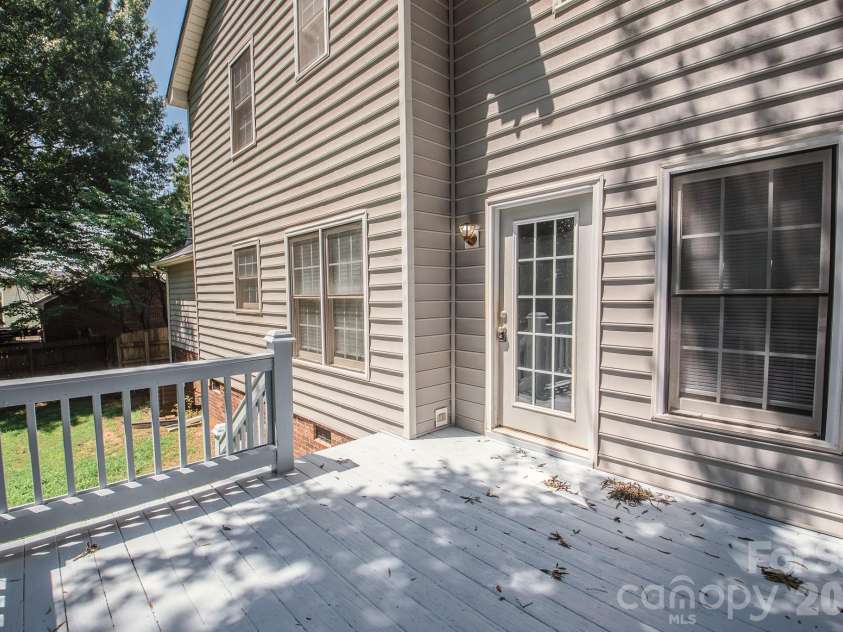 4456 Alexander Hill Court, Harrisburg, NC 28075.  MLS# CAR4404801, YatesRealty ID 48850. Deck