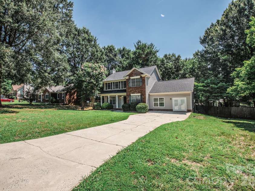 4456 Alexander Hill Court, Harrisburg, NC 28075.  MLS# CAR4404801, YatesRealty ID 48850. Front