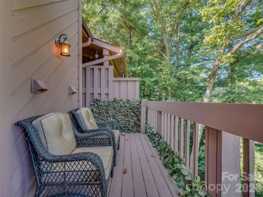 58 Timbertop Lane, Etowah, NC 28729.  MLS# CAR4421699, YatesRealty ID 48857. Back Portch