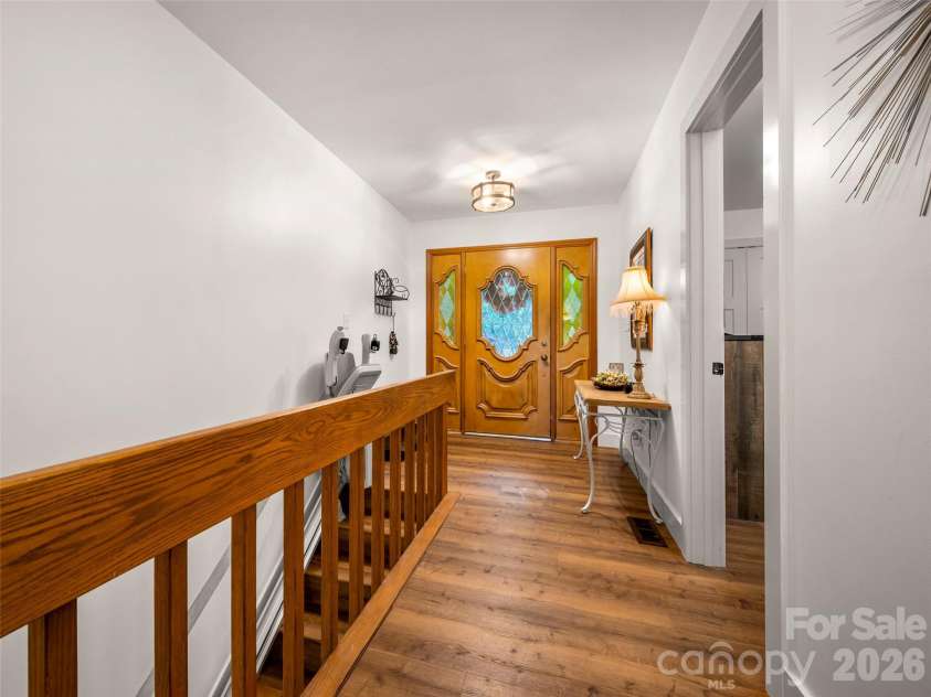 58 Timbertop Lane, Etowah, NC 28729.  MLS# CAR4421699, YatesRealty ID 48857. Front Entrance