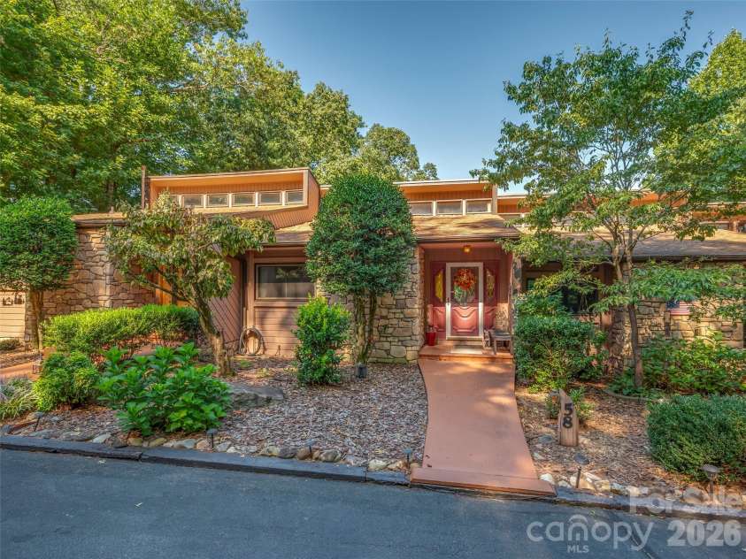 58 Timbertop Lane, Etowah, NC 28729.  MLS# CAR4421699, YatesRealty ID 48857. Front of property