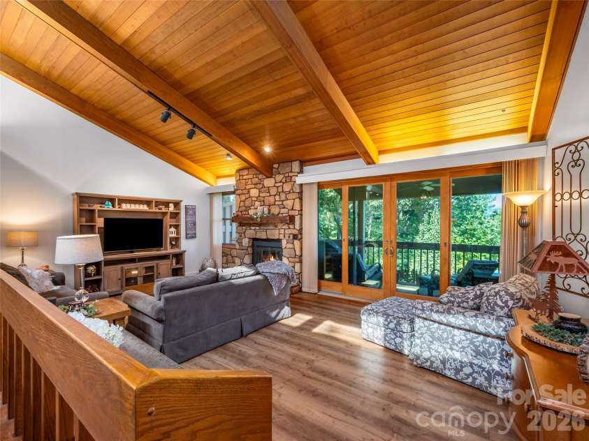 58 Timbertop Lane, Etowah, NC 28729.  MLS# CAR4421699, YatesRealty ID 48857. Living Room