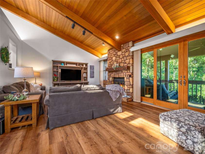 58 Timbertop Lane, Etowah, NC 28729.  MLS# CAR4421699, YatesRealty ID 48857. Living Room