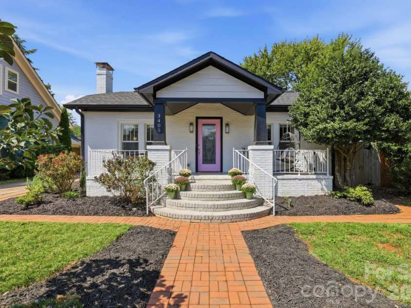 3405 Benard Avenue, Charlotte, NC 28206.  MLS# CAR4418724, YatesRealty ID 48862. 