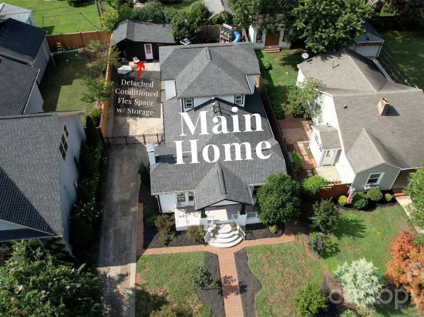 3405 Benard Avenue, Charlotte, NC 28206.  MLS# CAR4418724, YatesRealty ID 48862. 