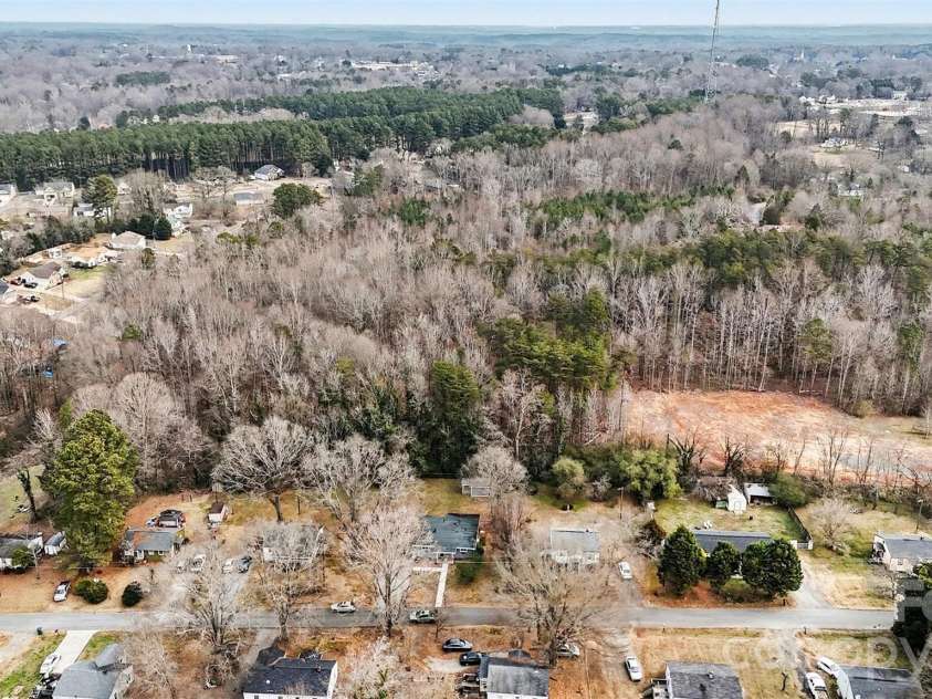 112 Lineberger Street, Stanley, NC 28164.  MLS# CAR4340100, YatesRealty ID 4887. Aerial view of proprety