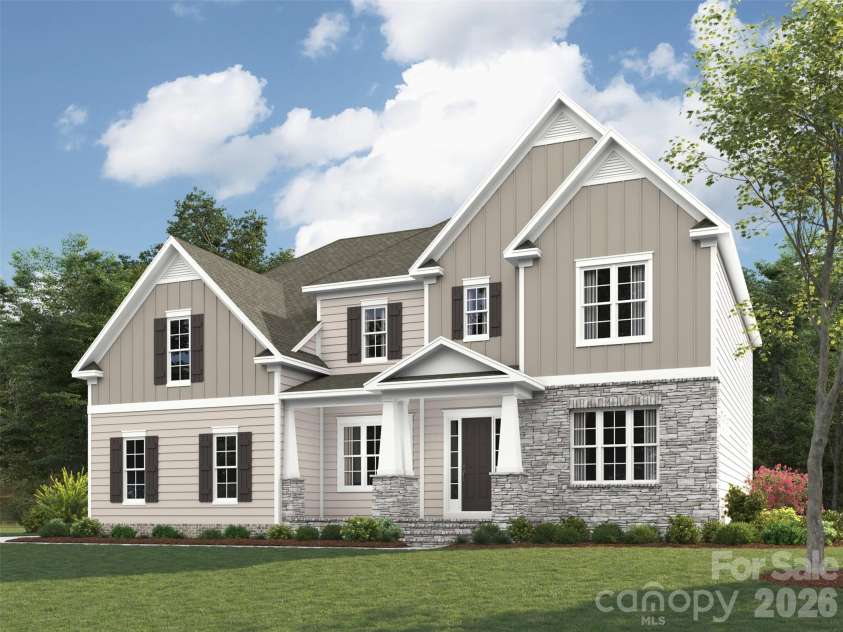 10914 Tyler Brook Lane, Mint Hill, NC 28227.  MLS# CAR4420244, YatesRealty ID 48871. Elevation rendering only