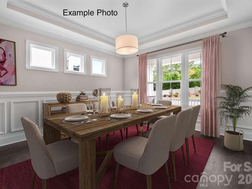 10914 Tyler Brook Lane, Mint Hill, NC 28227.  MLS# CAR4420244, YatesRealty ID 48871. Example Photo - Dining Room *Virtualyl Staged*