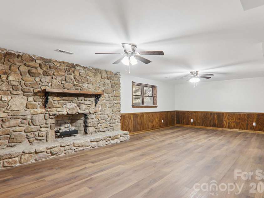 148 Lower Christ School Road, Fletcher, NC 28732.  MLS# CAR4347020, YatesRealty ID 4889. Basement Great Room