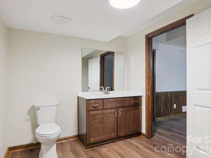 148 Lower Christ School Road, Fletcher, NC 28732.  MLS# CAR4347020, YatesRealty ID 4889. Basement Laundry / Bathroom