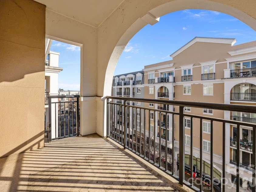 4620 Piedmont Row Drive, Charlotte, NC 28210.  MLS# CAR4344183, YatesRealty ID 4889. Balcony View 2