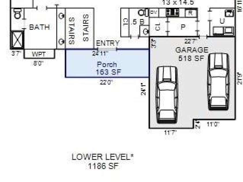 303 Wodigeasgohi Drive, Brevard, NC 28712.  MLS# CAR4419106, YatesRealty ID 48899. Floor plan