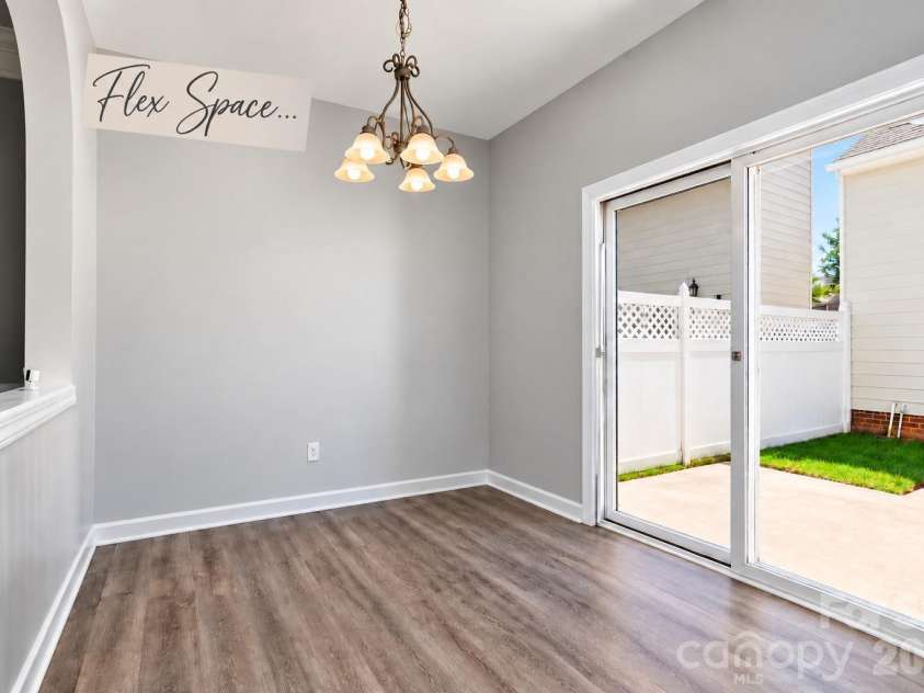 2315 Bonterra Boulevard, Indian Trail, NC 28079.  MLS# CAR4420984, YatesRealty ID 48900. Breakfast Nook or Flex Space