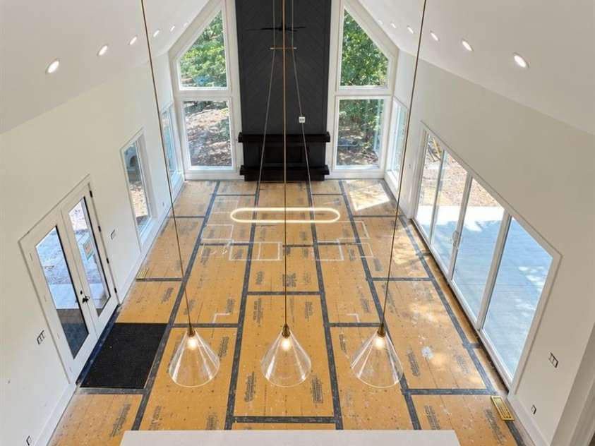 2303 Paddock Circle, Morganton, NC 28655.  MLS# CAR4416605, YatesRealty ID 48902. View of Great Room from upstairs loft