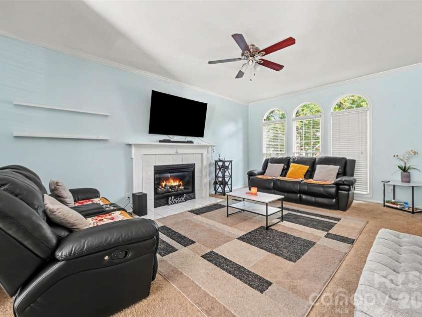 1538 Wickerby Court, Matthews, NC 28105.  MLS# CAR4417809, YatesRealty ID 48908. 